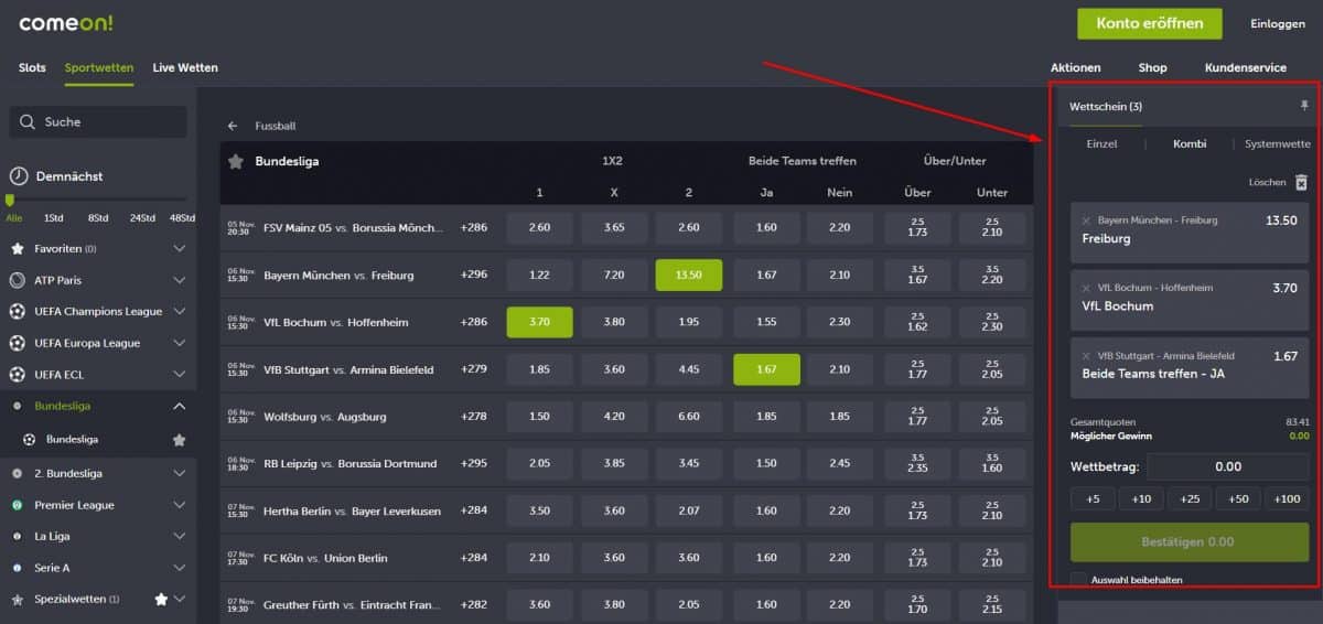 comeon-wette-abschliessen