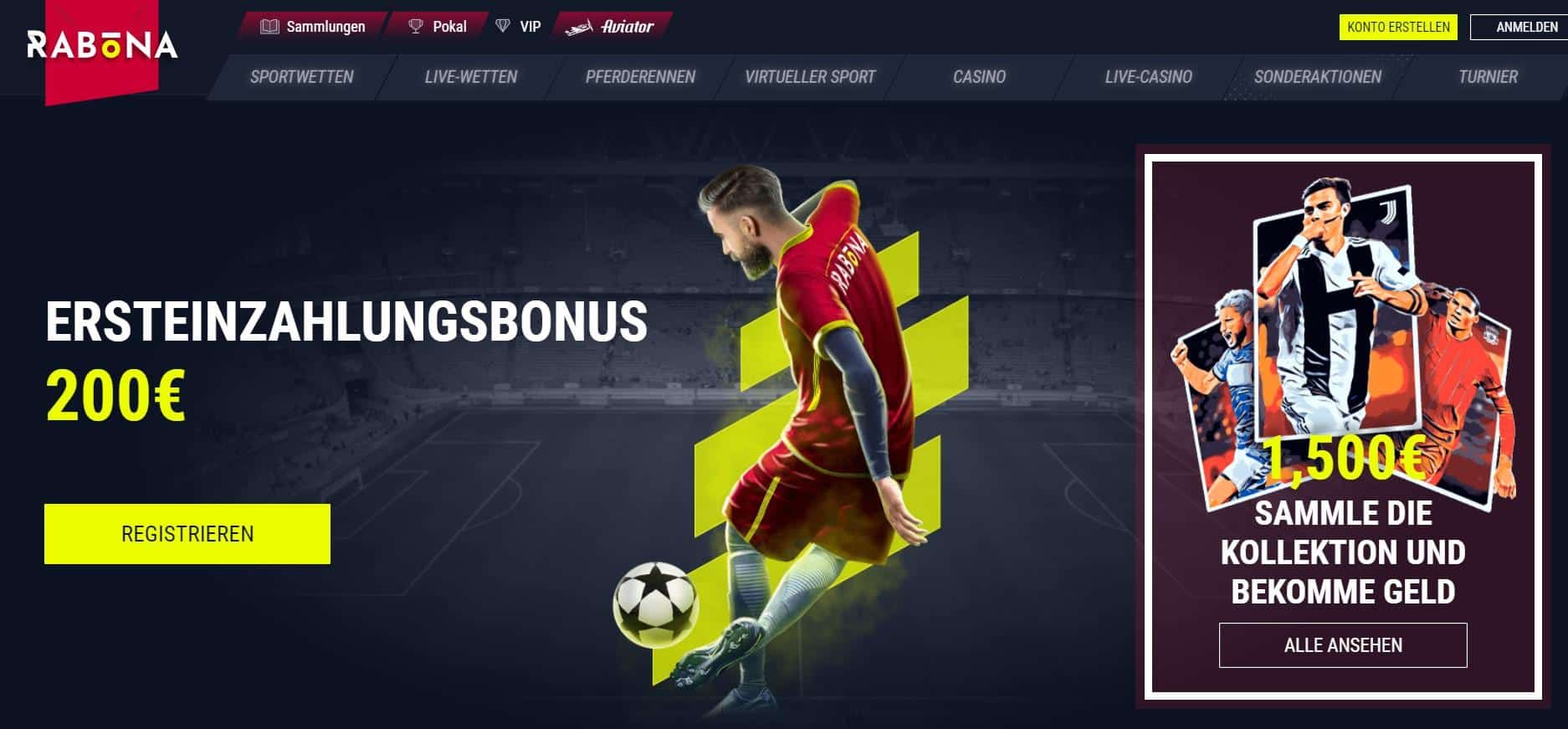Rabona Sportwetten Bundesliga Absteiger