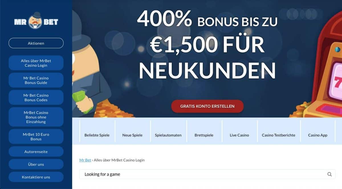 Mr-Bet-Homepage