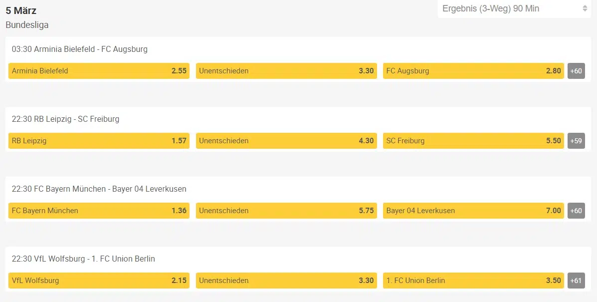 reloadbet-quoten