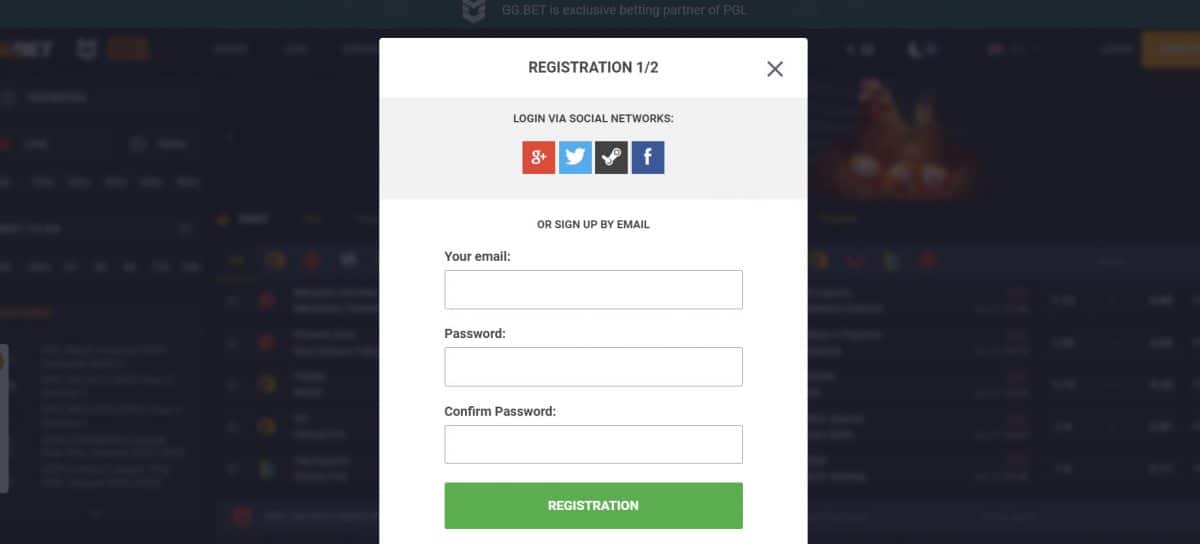 ggbet registration