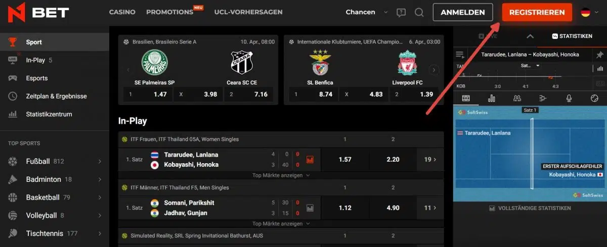 n1bet anmeldung