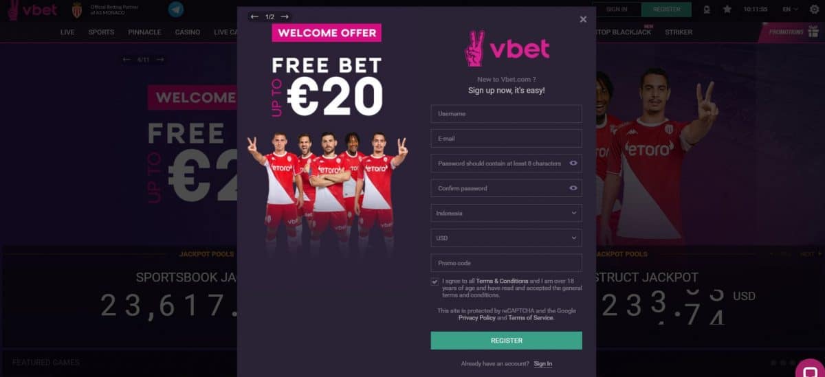 vbet anmeldung