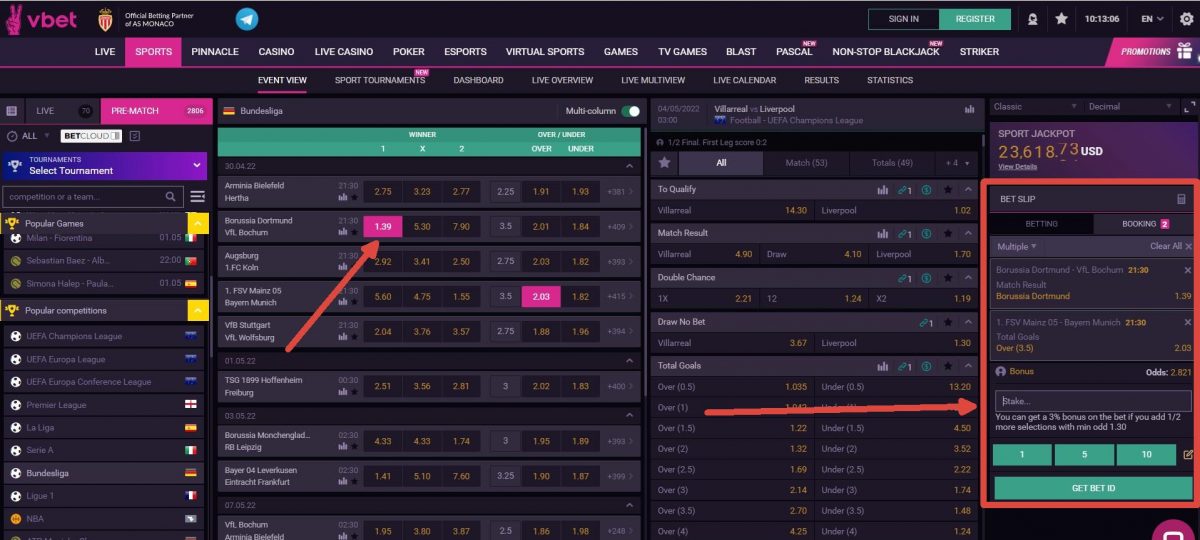 vbet wetten 2