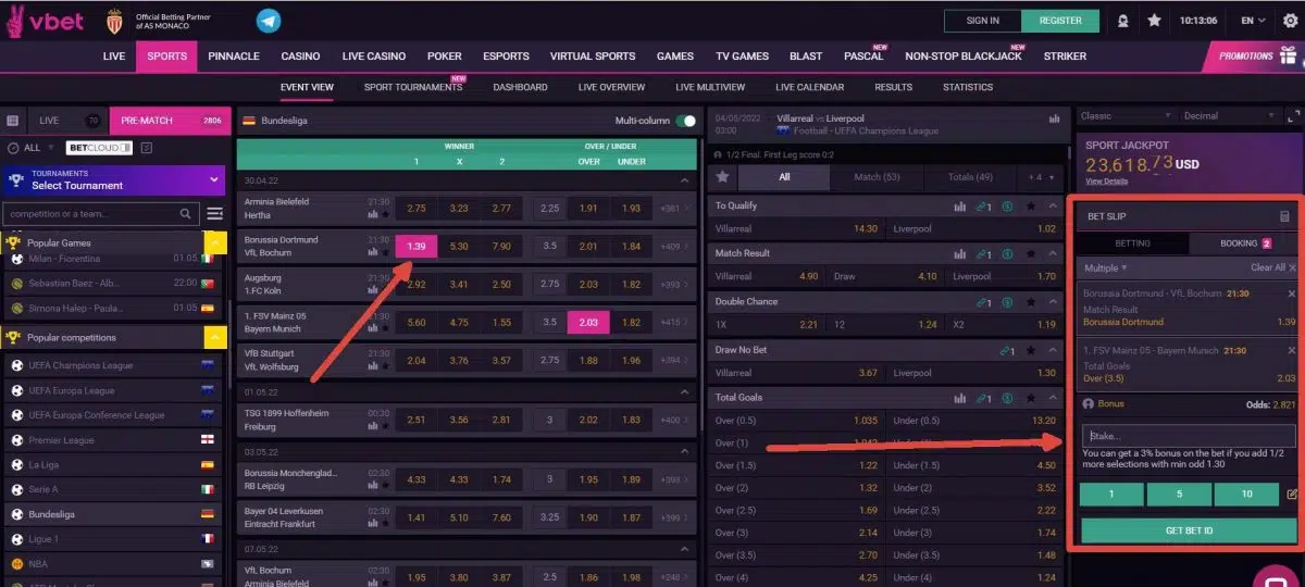 vbet wetten 2