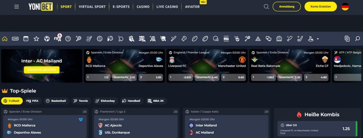 yonibet sport