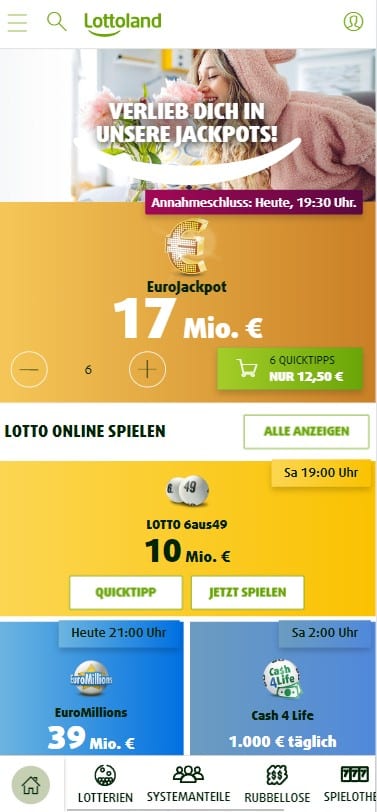 lottoland mobil