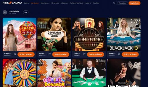 Nine Casino Gallerie