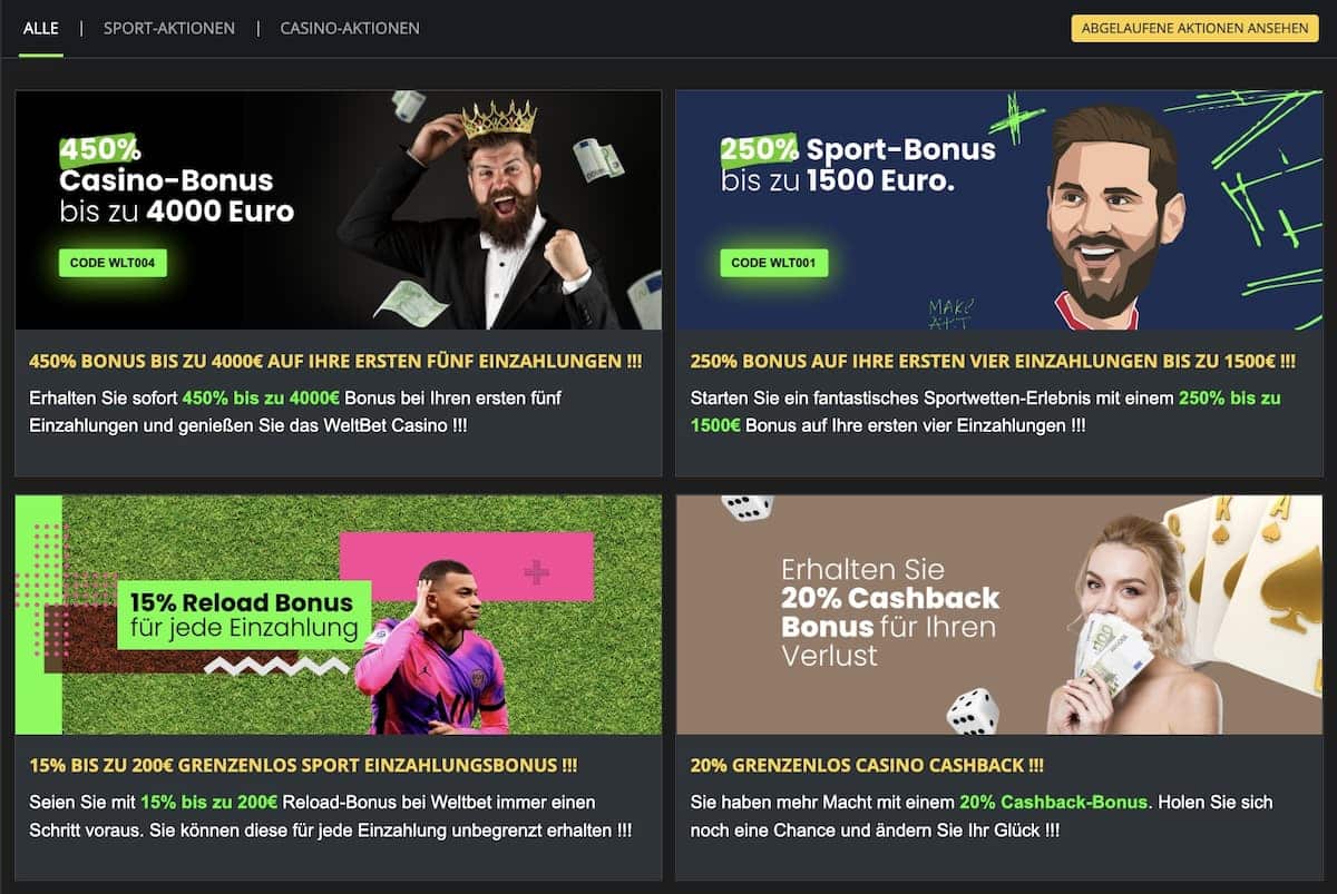 Ohne Verifizierung Sportwetten Bonus