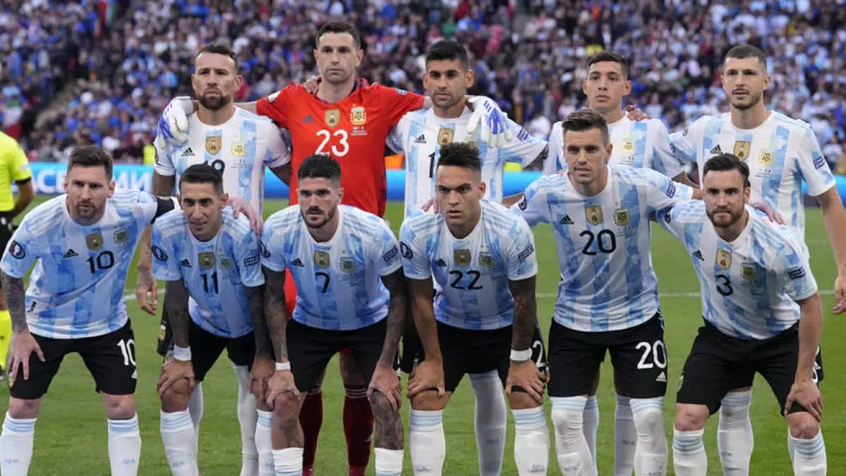 Argentinien Fussball Team