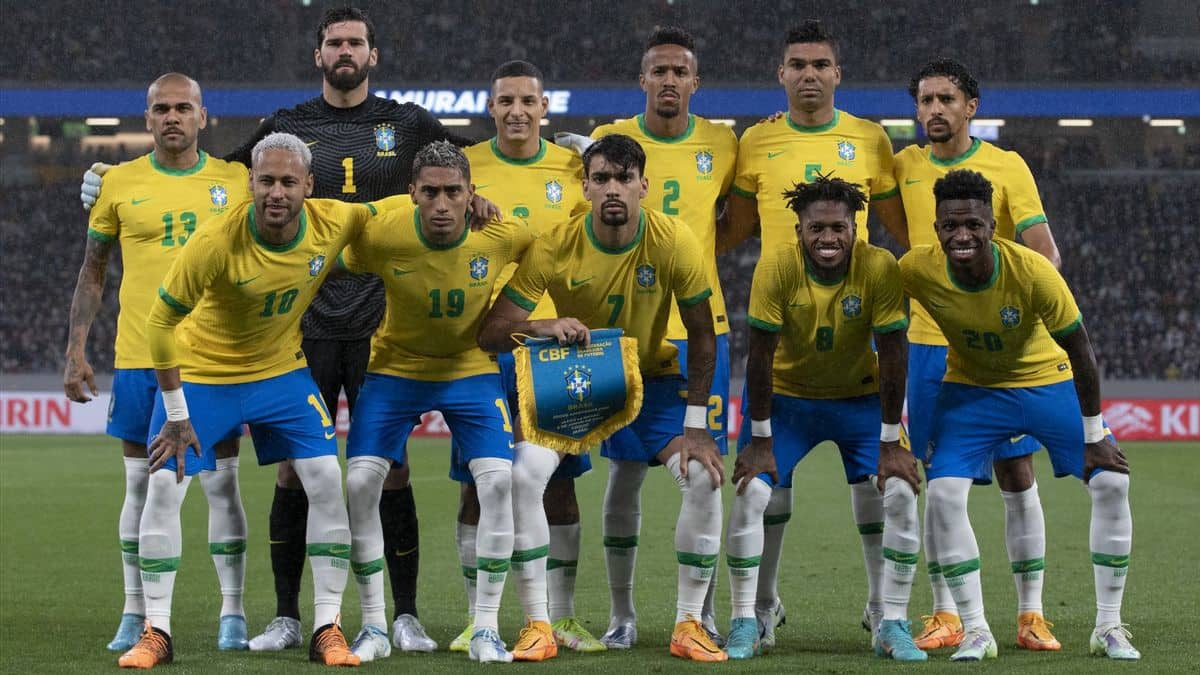 Brasilien Fussball Team