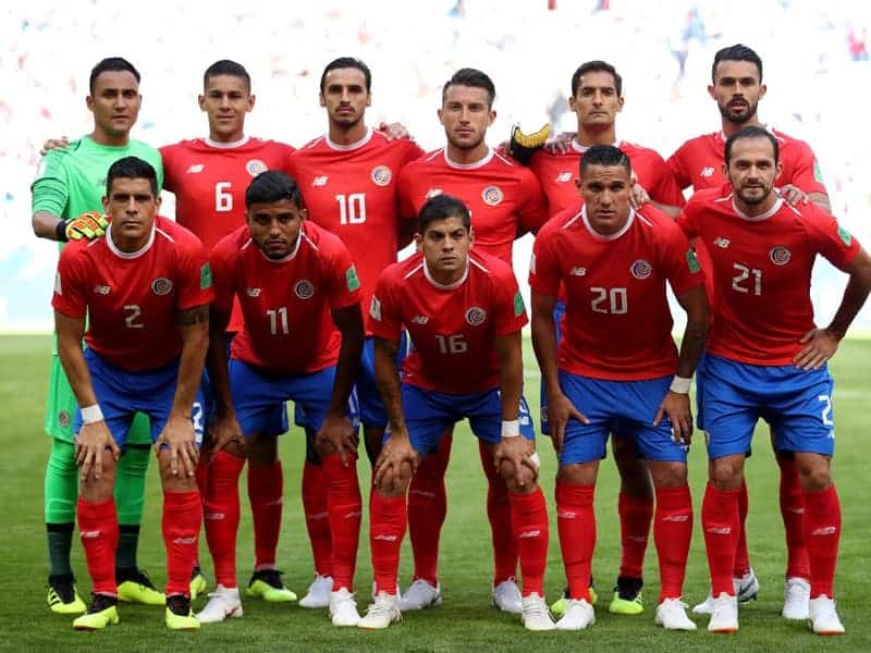 Costa Rica Fussball Team