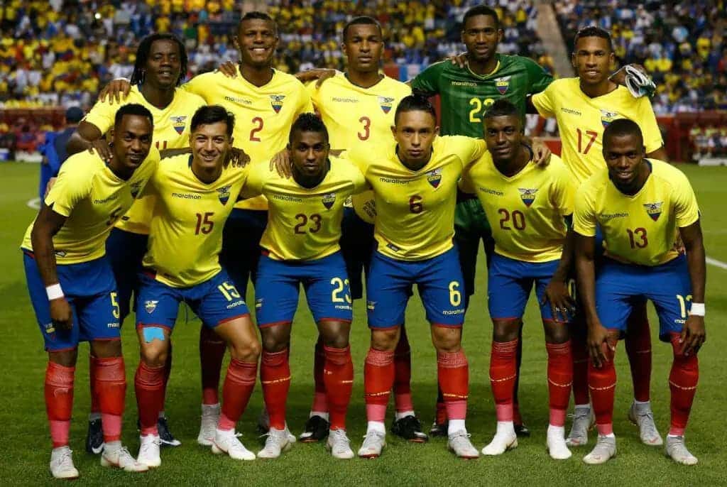 Ecuadror Fussball Team