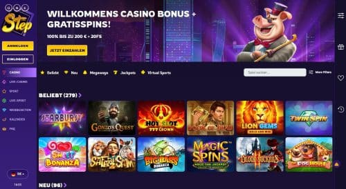 One Step Casino Gallerie
