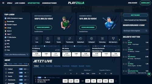 Playzilla sportwetten