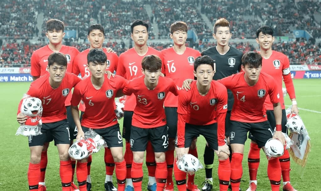 Suedkorea Fussball Team