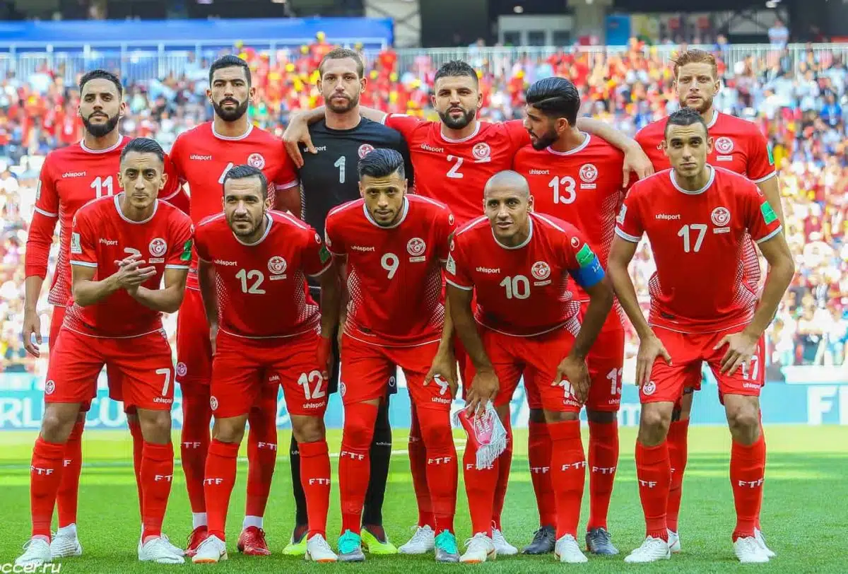 Tunesien Fussball Team