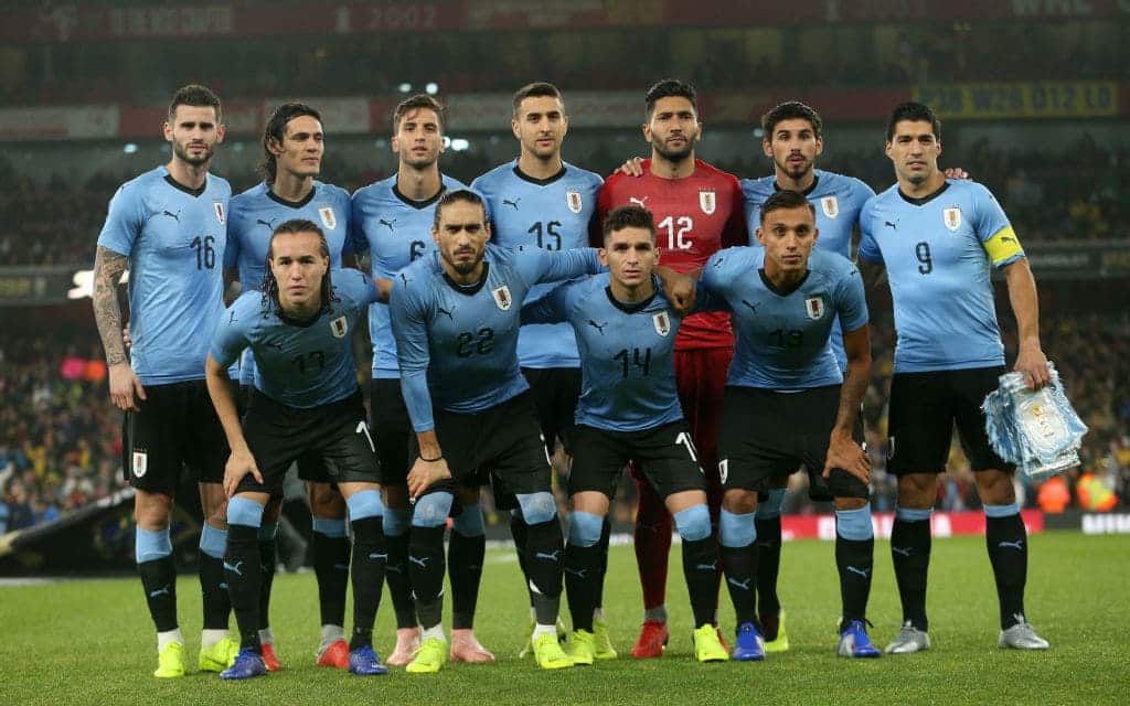 Uruguay Fussball Team