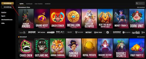 Luckyblock Casinos Gallerie