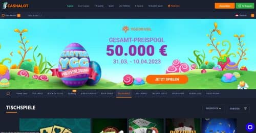 Cashalot Casino Gallerie