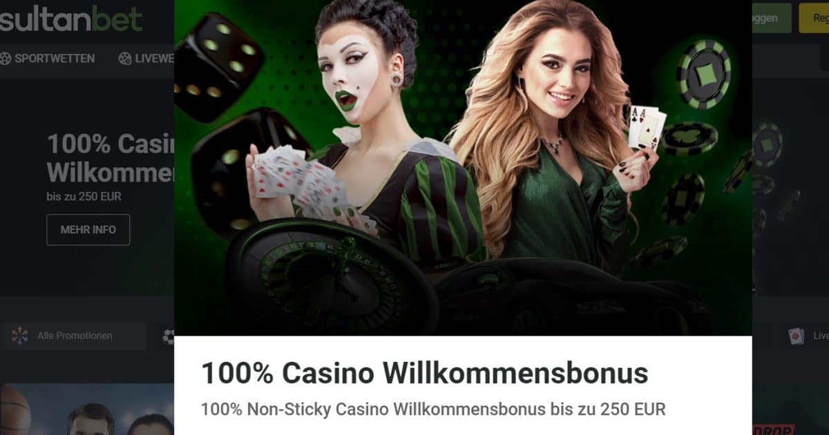 Casino Willkommensbonus Sultanbet