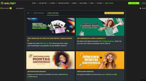 Weltbet Casino Gallerie