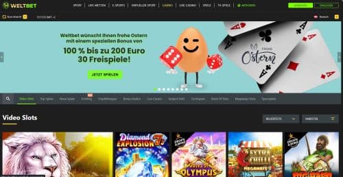 Weltbet Casino Gallerie