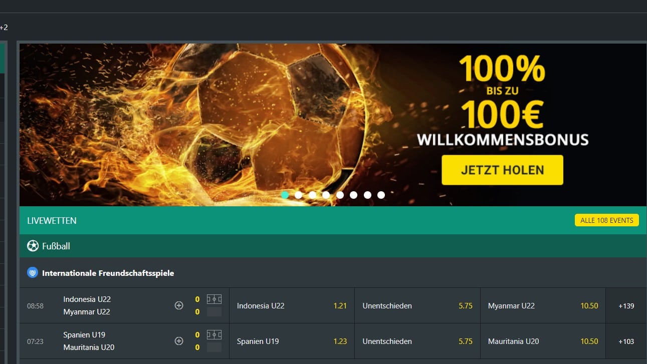 1bet sport bonus