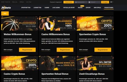 20Bets Gallerie
