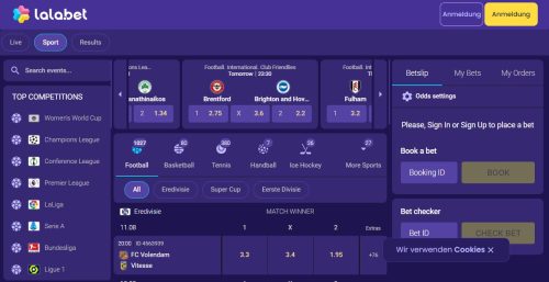 Lalabet Sportwetten
