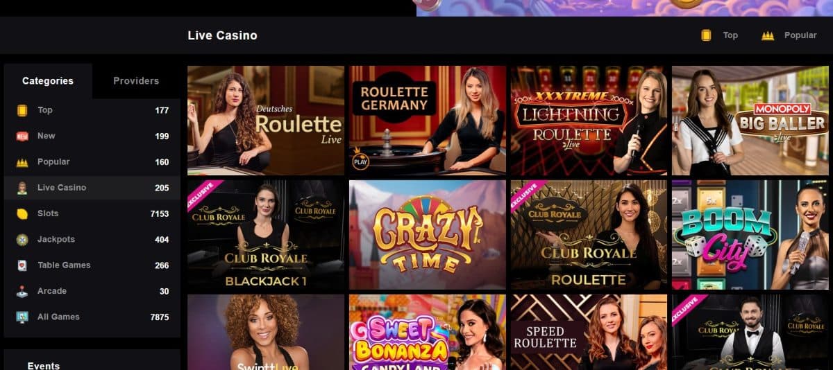 Librabet Live Casino