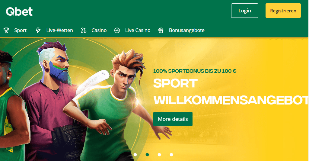 QBet Homepage
