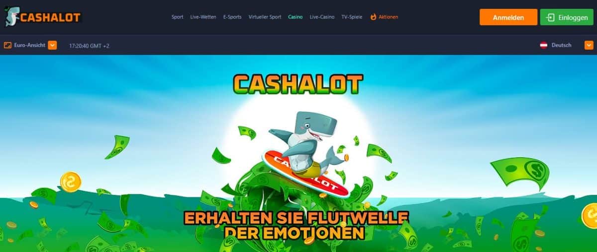 Cashalot Casino mit Plinko