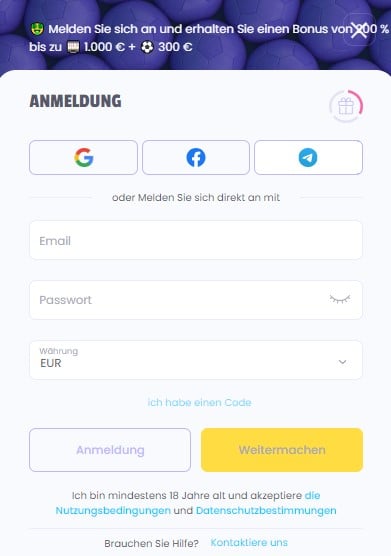 Lalabet Login, Anmeldung & Registrierung