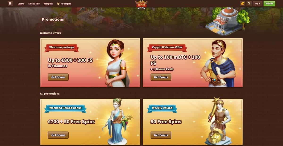 MyEmpire Bonus