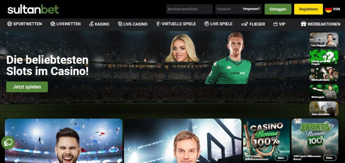 Sultanbet Casino ohne LUGAS
