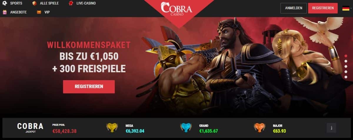 Cobracasino Live Roulette Online Casino