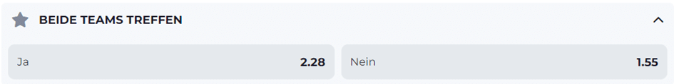 Beide Teams scoren