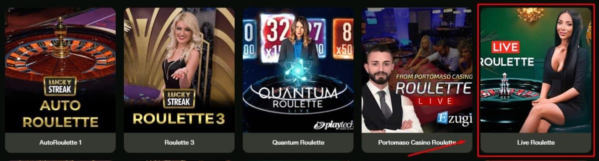 Live Roulette