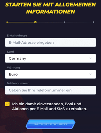 Registrierung