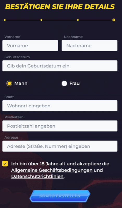 Registrierung