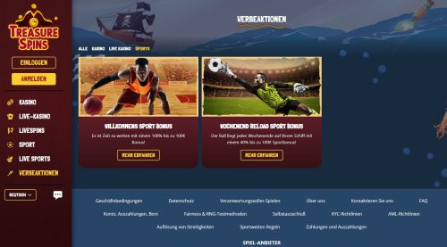 Treasurespins Sports Gallerie