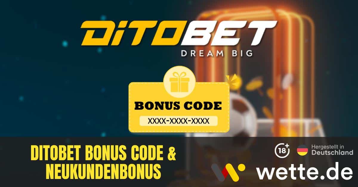 DitoBet Bonus Code