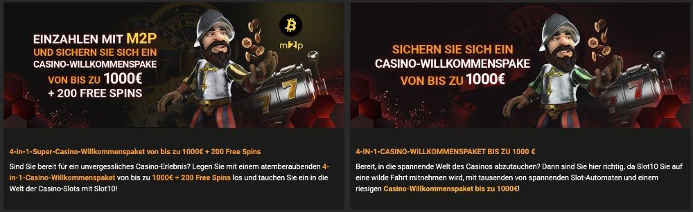 Slot10 Bonus Angebote