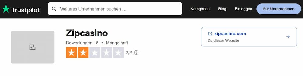 Zipcasino Trustpilot Bewertungen