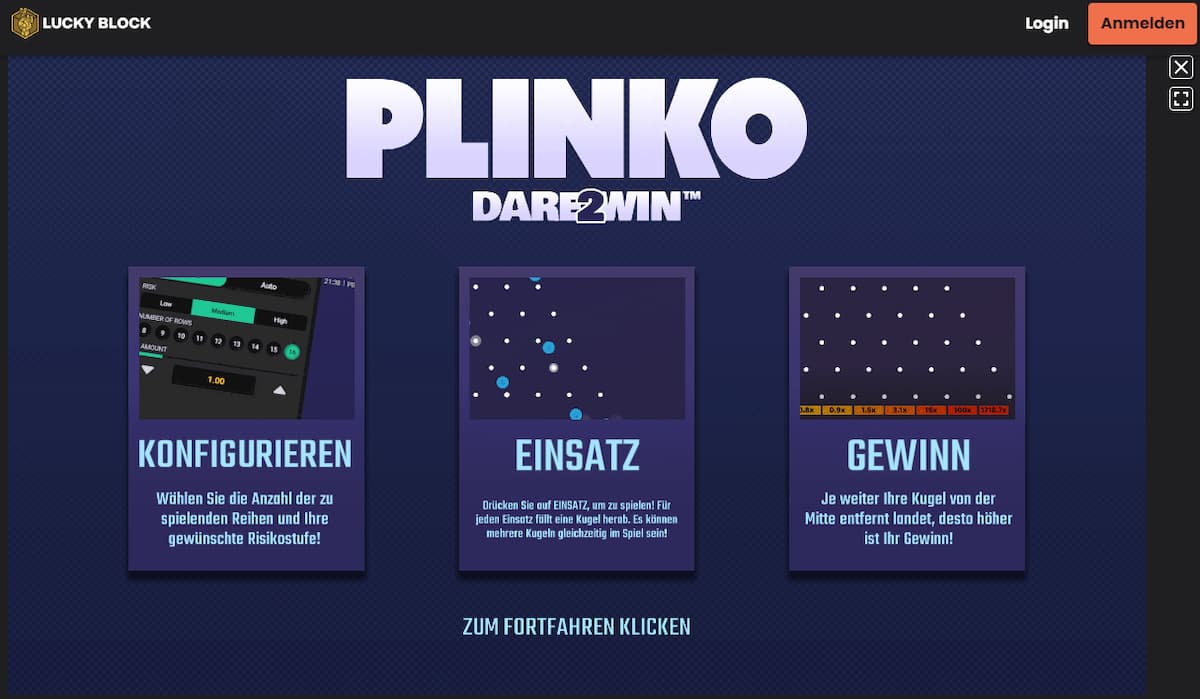 Plinko kostenlos spielen