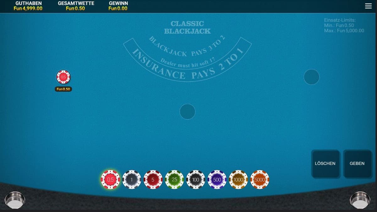 Blackjack Classic