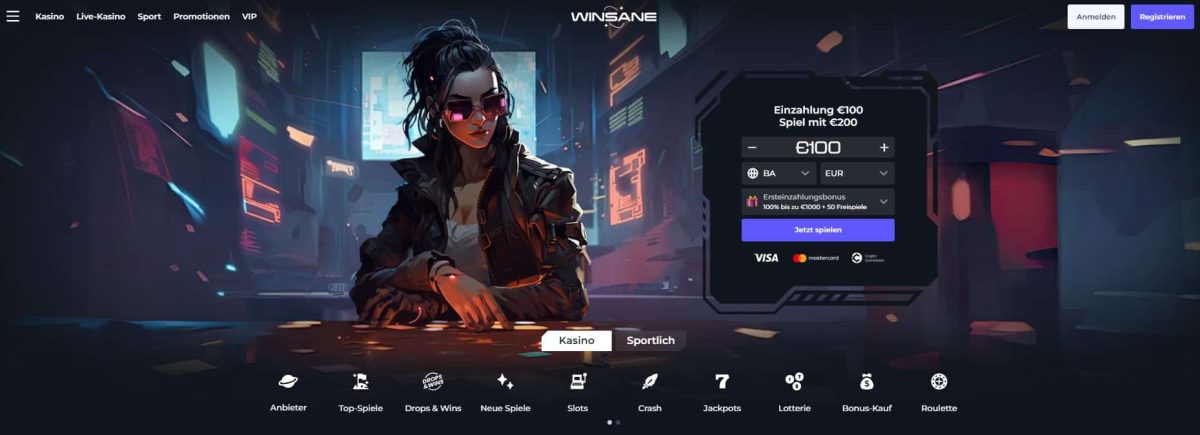 Winsane Homepage