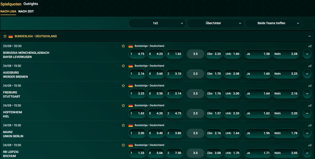 Cashed Bundesliga