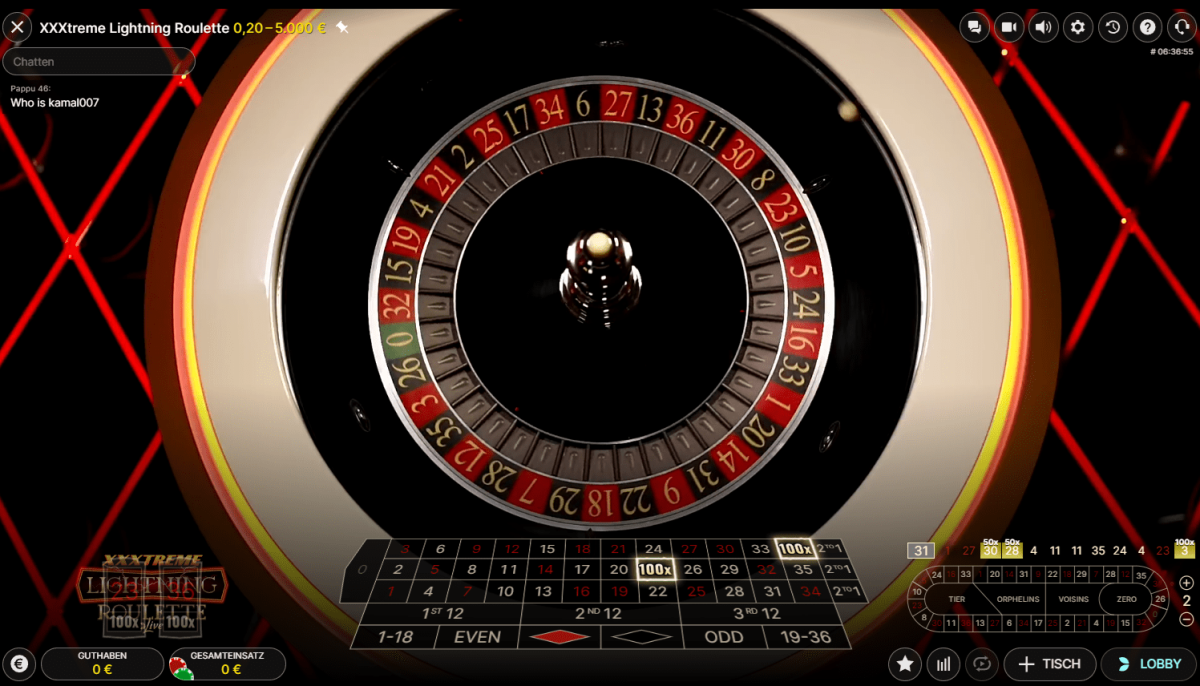 Lightning Roulette